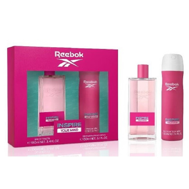 Reebok Ladies Inspire Your Mind 2pc Gift Set Fragrances