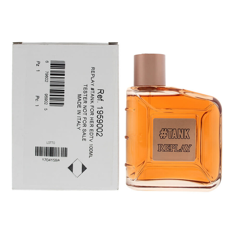 Replay Ladies #Tank for Her EDT 3.38 oz (Tester) Fragrances 679602959025
