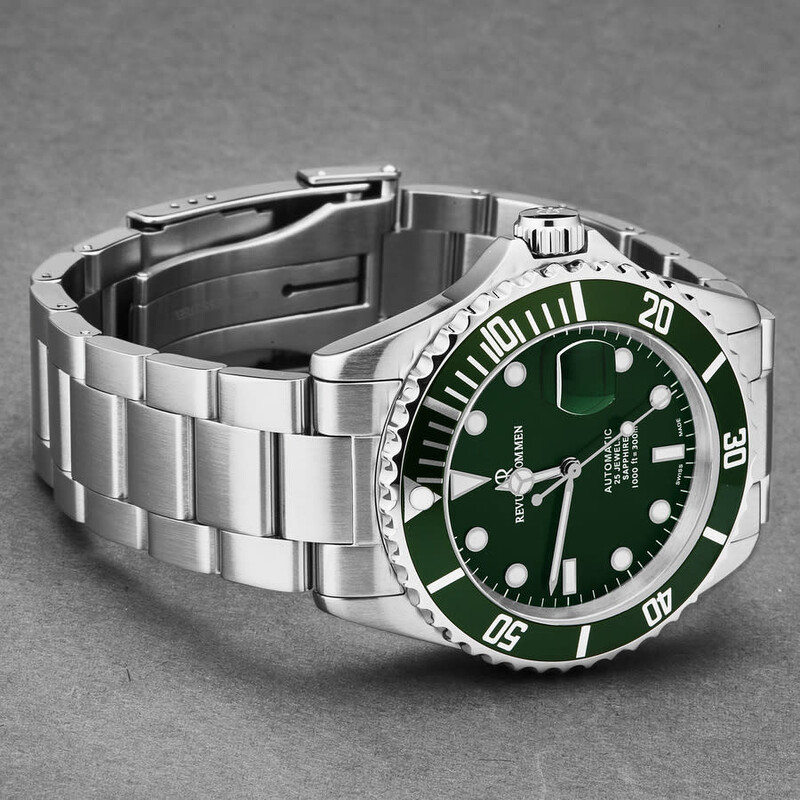 Revue Thommen Diver Automatic Green Dial Men's Watch 17571.2129 Revue Thommen Diver Automatic Green Dial Men's Watch 17571.2129 - 546x546 Image #2
