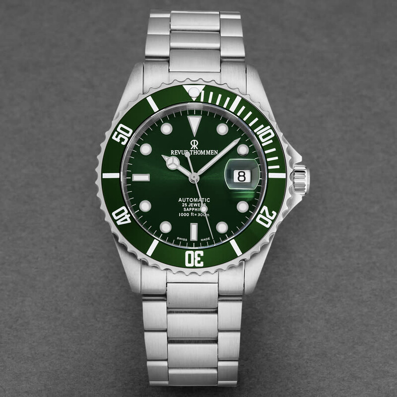 Revue Thommen Diver Automatic Green Dial Men's Watch 17571.2129 Revue Thommen Diver Automatic Green Dial Men's Watch 17571.2129 - 546x546 Image #4