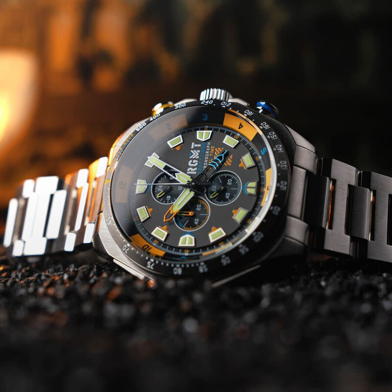 Rgmt Capricorn Grey Dial Men's Watch RG-8061-44 194595054804