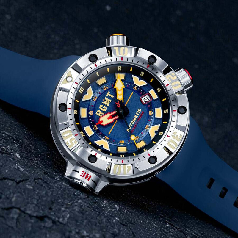 Rgmt Depth Charge Blue Dial Men display picture 3