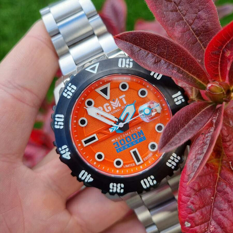 Rgmt Ohio Automatic Orange Dial Men's Watch RG-8034-44