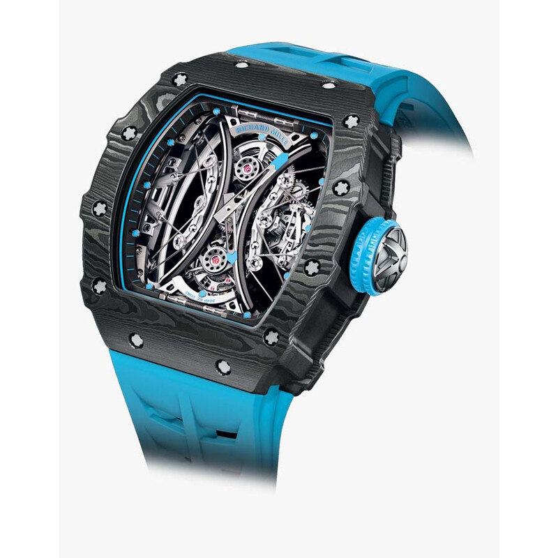 Richard Mille Tourbillon Pablo Mac Donough Black Dial Watch RM 53