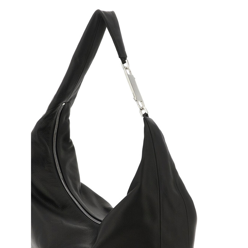 Rick Owens Gemini Leather Shoulder Bag RA01F0824LCN09
