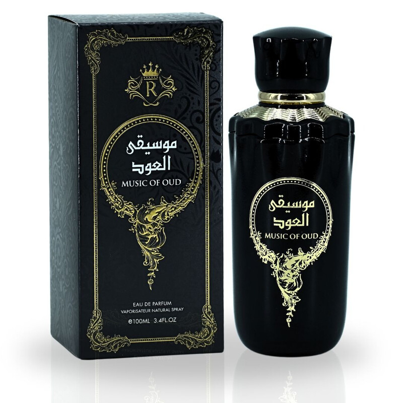 Risala Men's Music Of Oud EDP Spray 3.4 oz Fragrances