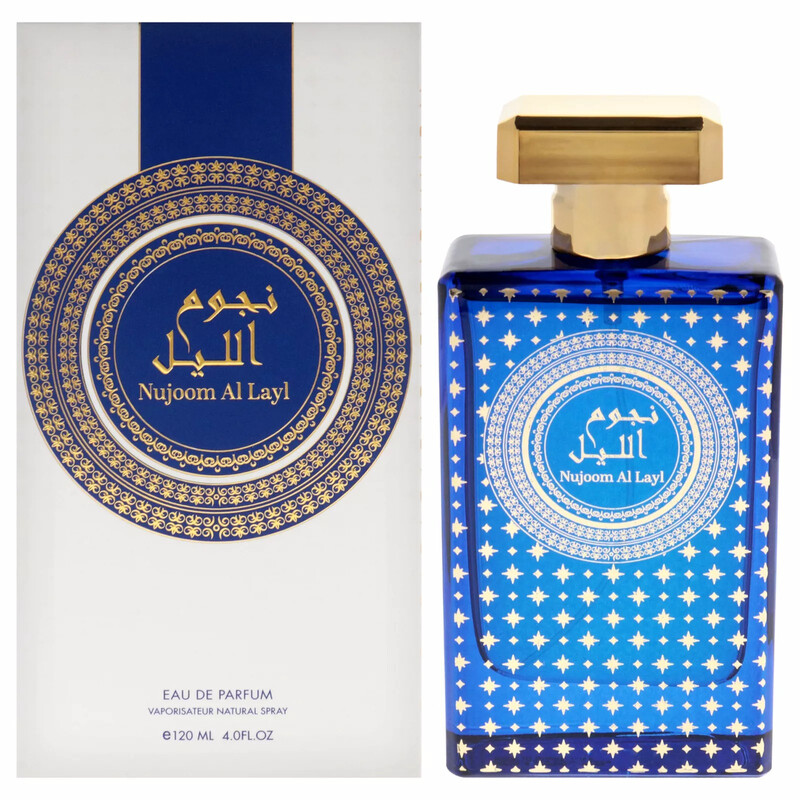 Risala Men's Nujoom Al Layl EDP Spray 4.0 oz Fragrances