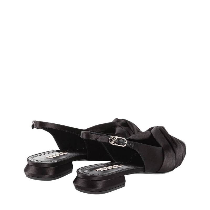 40 Knots Rope Roberto Cavalli Knot Detail Crystal-Embellished Ballerinas, Brand Size ...
