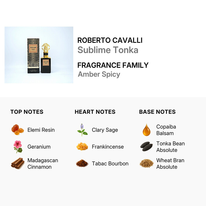 Roberto Cavalli Men's Gold Sublime Tonka EDP Spray 3.3 oz
