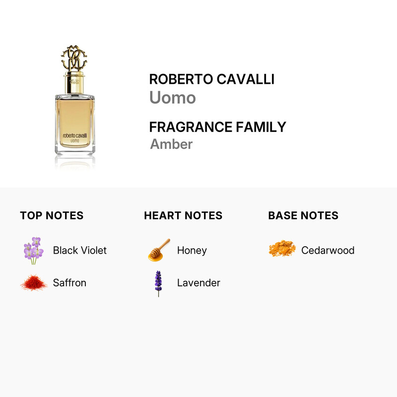 Roberto Cavalli Men's Uomo EDT Spray 3.4 oz (Tester) Fragrances