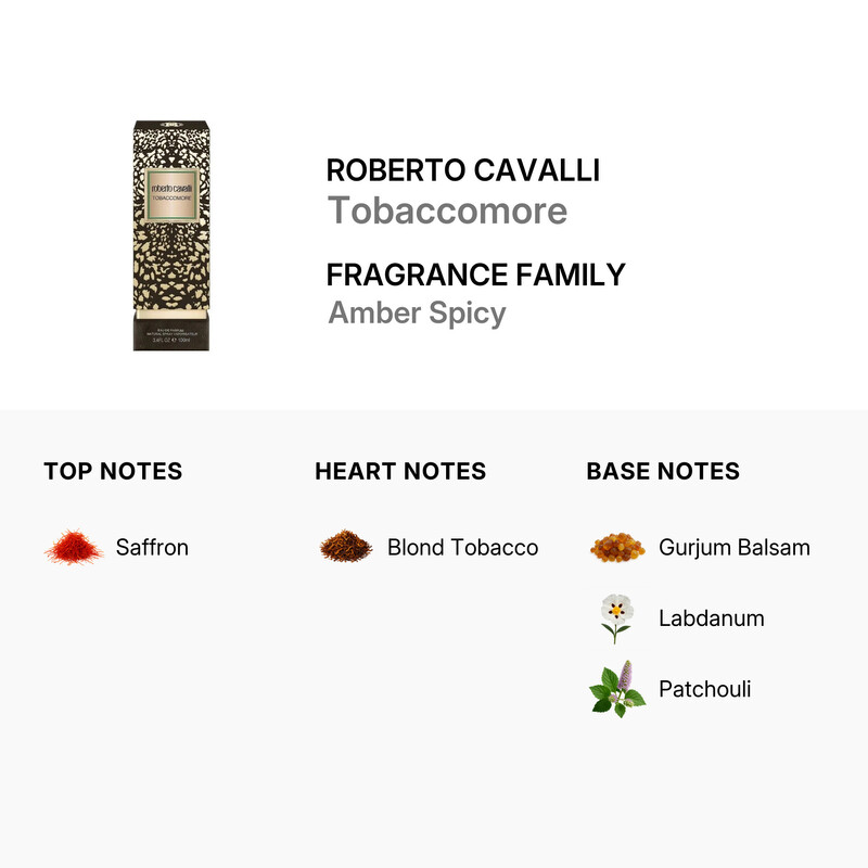 roberto cavalli tobacco more fragrantica Roberto Cavalli Unisex Gold Collection Tobaccomore EDP Spray 3.4 oz  Fragrances 3616303452247