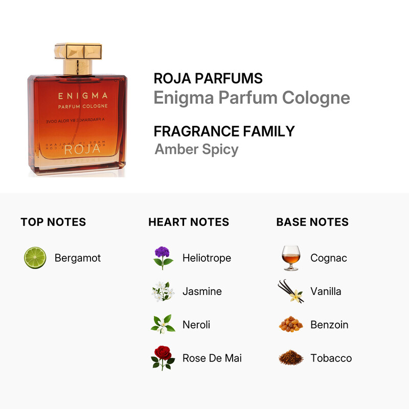 Roja Parfums Men's Enigma Parfum Cologne EDP Spray 3.4 oz (100 ml