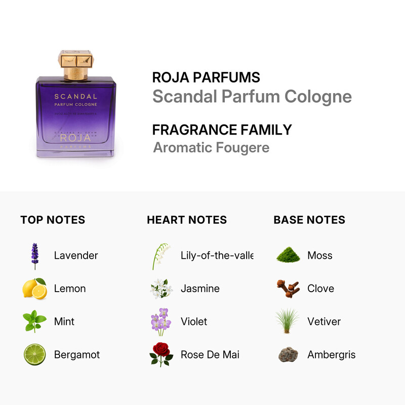 Roja Parfums Men's Scandal Parfum Cologne EDP Spray 3.4 oz
