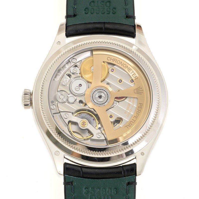 Rolex Rice Rolex 1908 Ice Blue Guilloche Rice Motif Dial Automatic Men's Watch ...