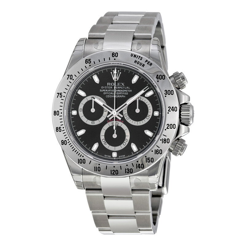 Rolex Cosmograph Daytona Automatic Black Dial Stainless Steel