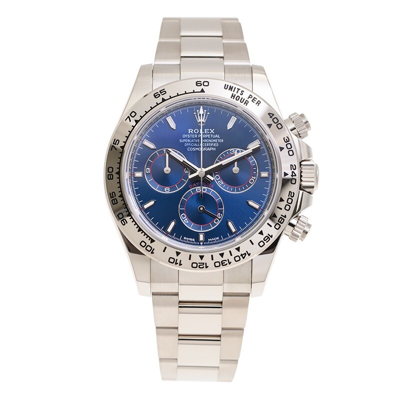 Rolex Cosmograph Daytona Chronograph Automatic Chronometer Blue Dial ...