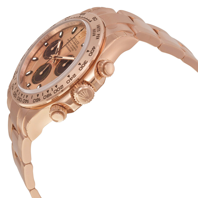 Rolex Cosmograph Daytona Rose Dial 18K Everose Gold Oyster