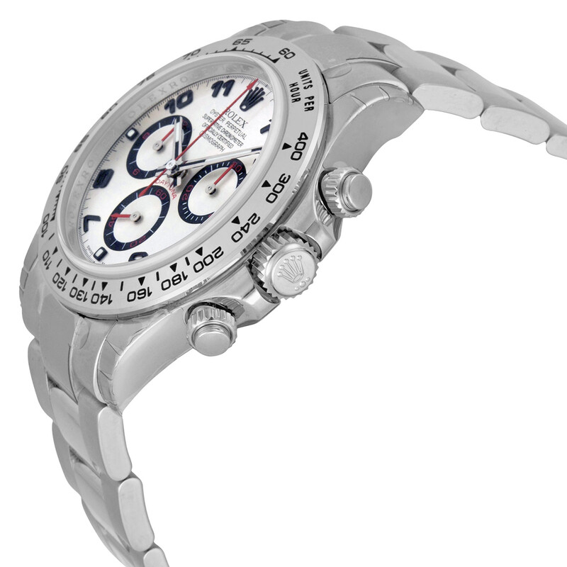 Rolex Cosmograph Daytona Silver Dial 18K White Gold Oyster