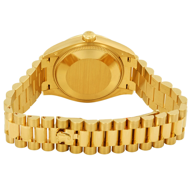 Rolex Datejust 31 Mother of Pearl Diamond Dial Ladies 18kt Yellow