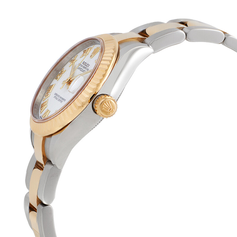 Rolex Datejust 31 White Dial Automatic Ladies Steel and 18kt