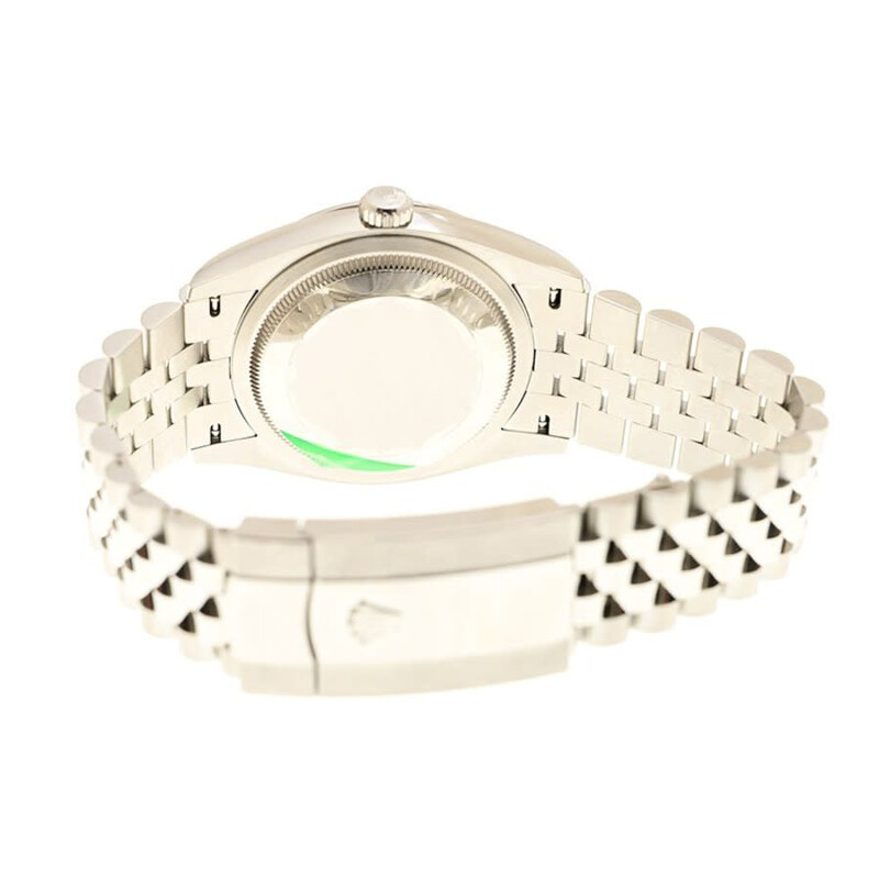 Rolex Datejust 36 Automatic Olive Green Palm Ladies Watch