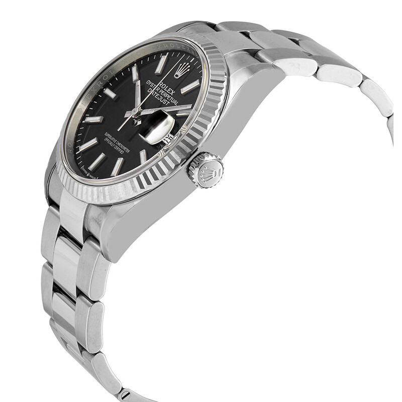 Rolex Datejust 36 Black Dial Automatic Men's Oyster Watch