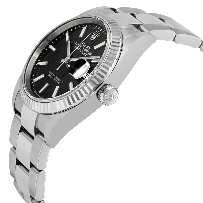 Rolex Datejust 36 Black Dial Automatic Men's Oyster Watch