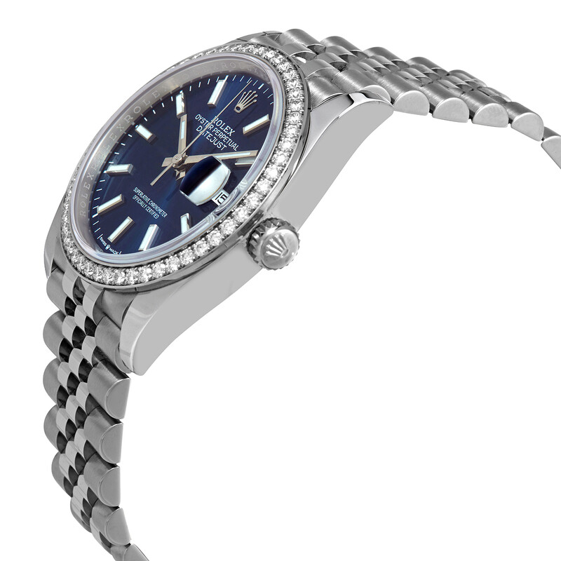 バジュラズソウル　max Rolex Datejust 36 Blue Dial Automatic Unisex Jubilee Watch