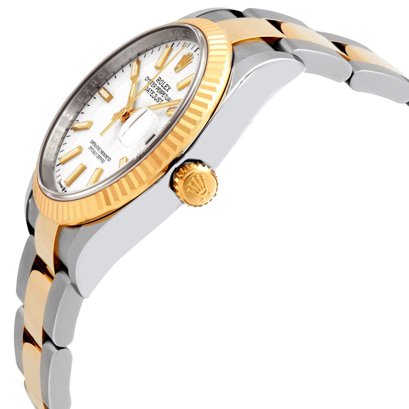 Rolex Datejust 36 White Dial Men's Stainless Steel and 18kt Yellow