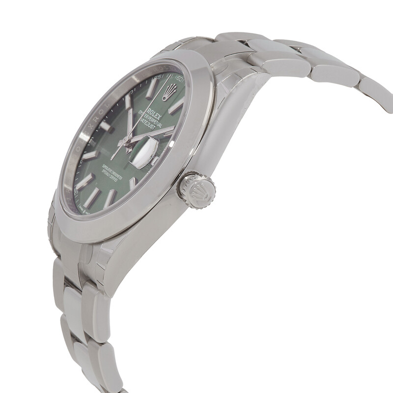 Rolex Datejust 41 Mint Green Dial Automatic Men's Oyster Watch