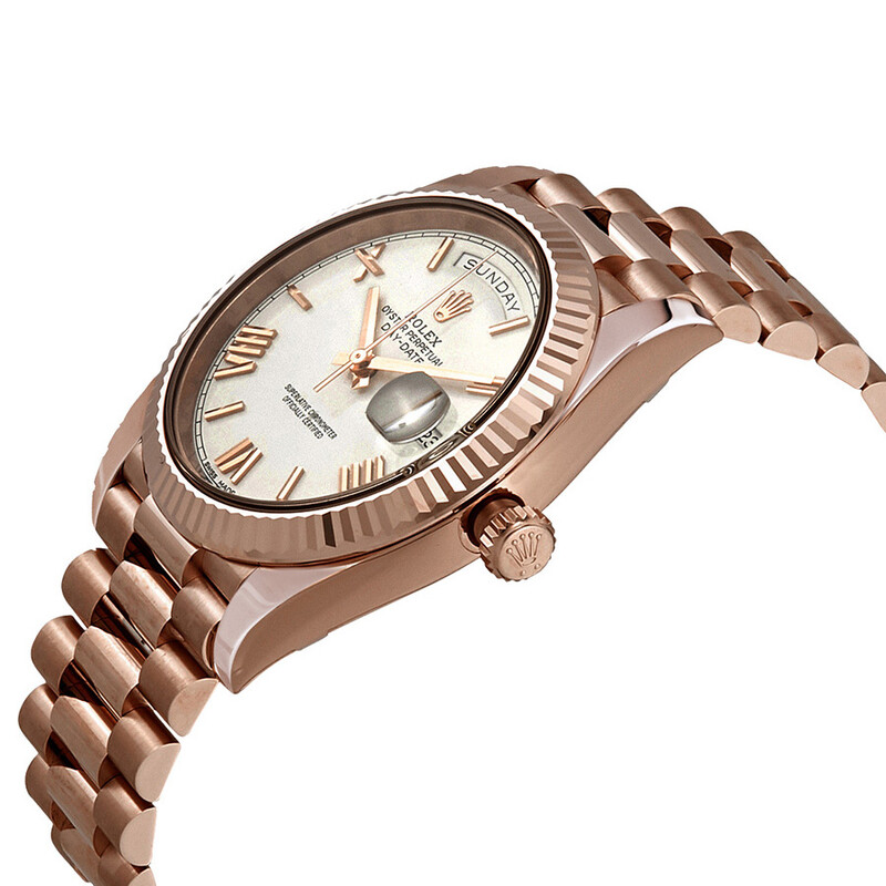 Rolex Day- Date White Dial Automatic Men display picture 1