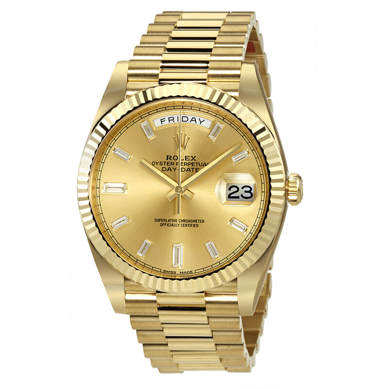 Rolex Day-Date 40 Champagne Dial 18K Yellow Gold President