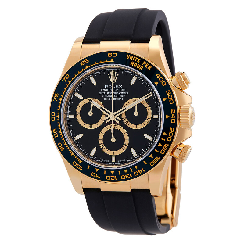 Rolex Daytona Chronograph Automatic Black Dial Men's Watch