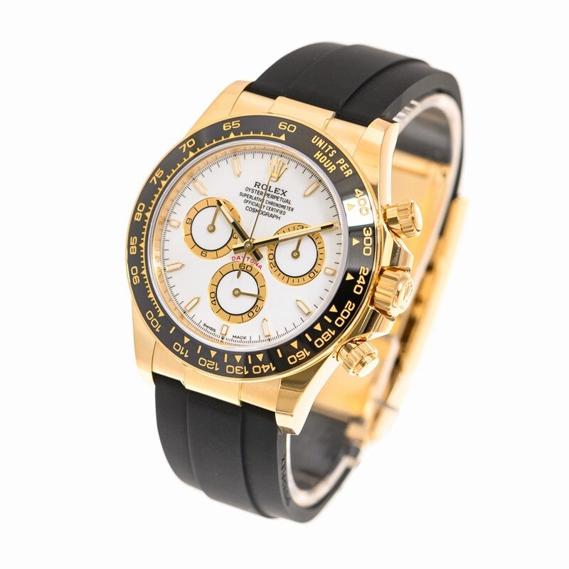 Rolex Daytona Chronograph Automatic White Dial Men's Watch
