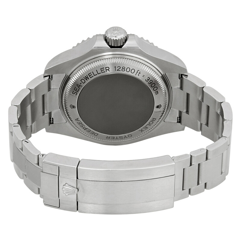 Rolex Deepsea Black Dial Automatic Men's Stainless Steel Oyster