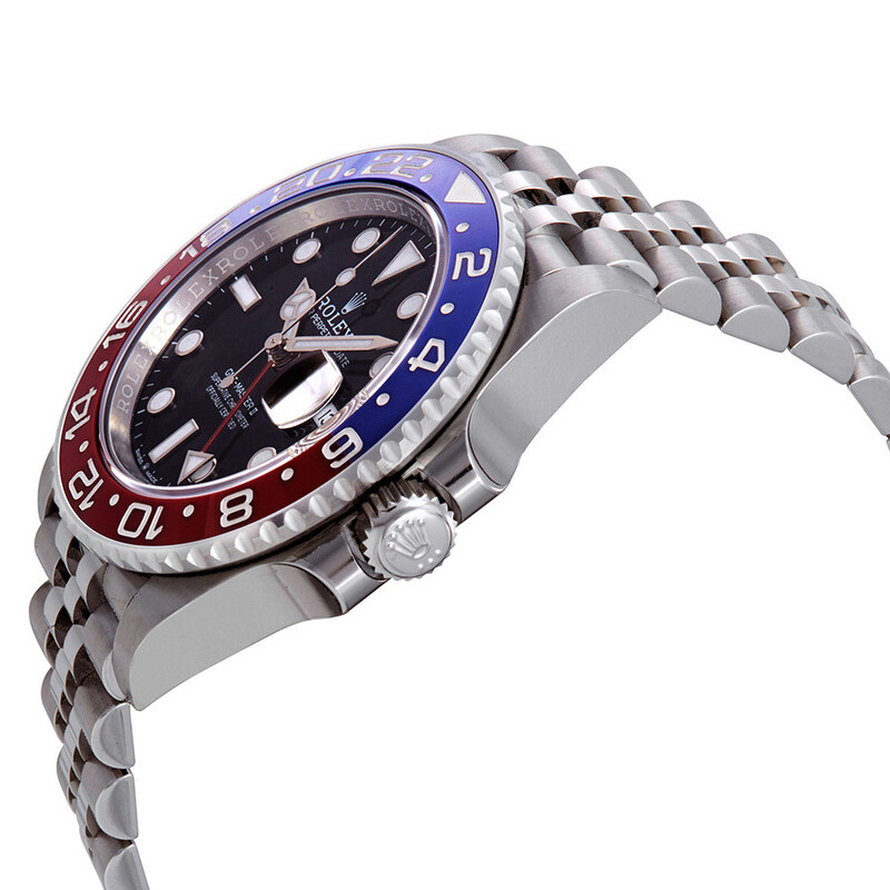 Rolex GMT-Master II Pepsi Blue and Red Bezel Stainless Steel