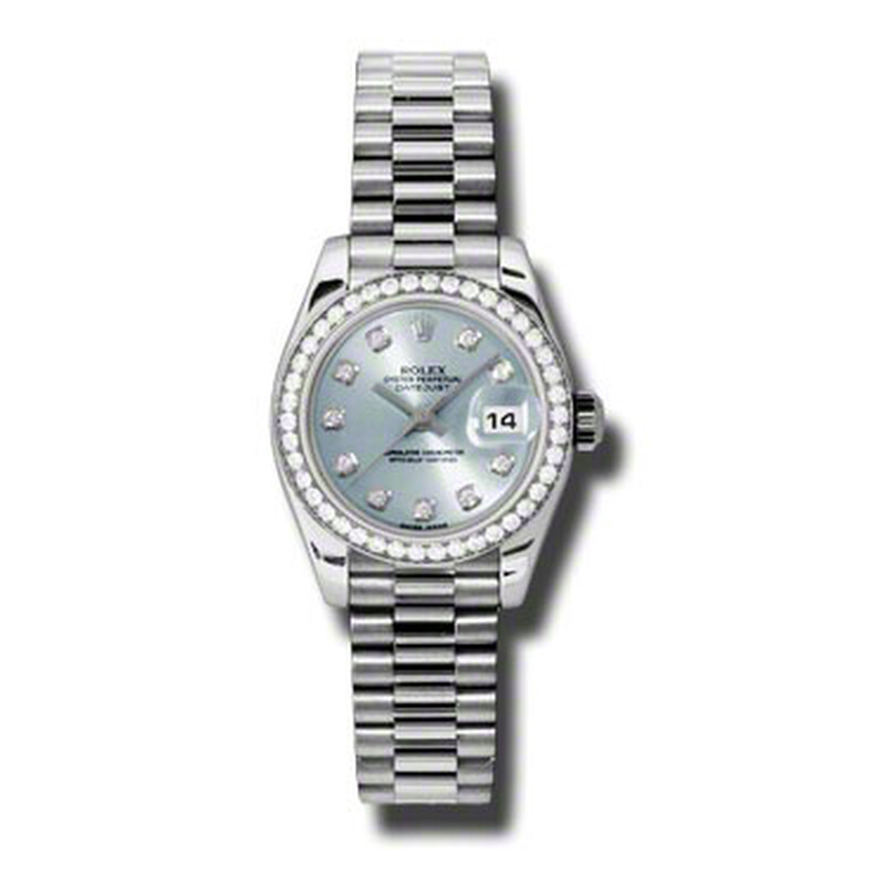 chinese dress ladies 1950s Rolex Ladies Dress 8426 14K Yellow Gold Dress Cocktail Diamond B–  HASHTAGWATCHCO main image 1