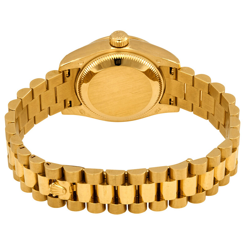 Rolex Lady-Datejust 26 Mother Of Pearl Dial 18K Yellow Gold