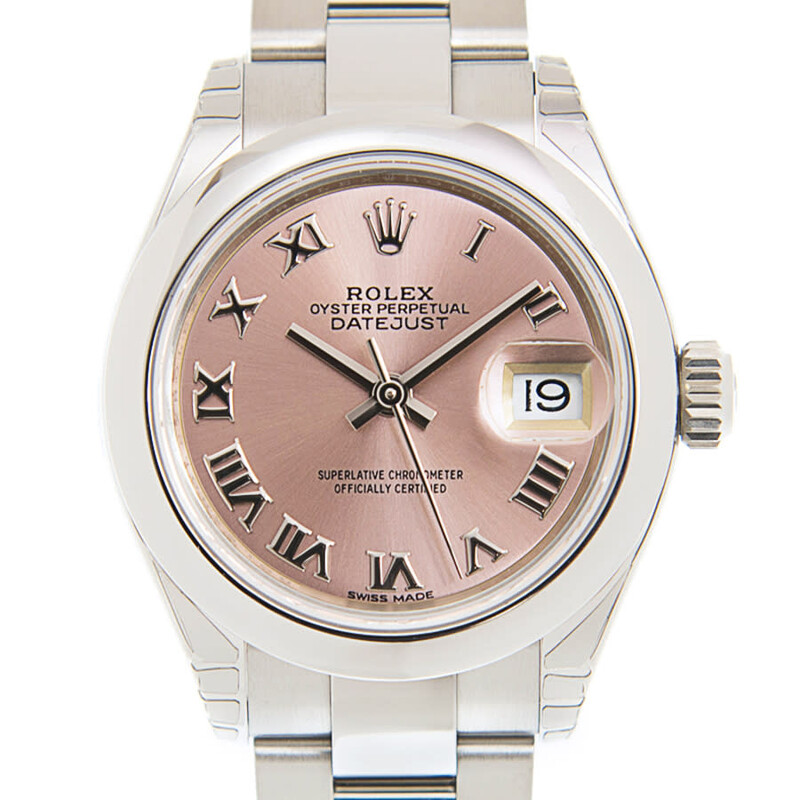 Rolex Lady-Datejust Pink Dial Automatic Ladies Oyster Watch 279160PRO ...