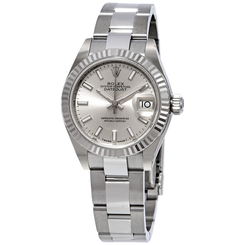 Rolex Lady-Datejust Silver Dial Automatic Ladies Oyster Watch