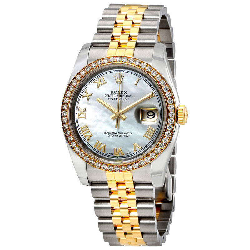 趣味 OYSTER PERPETUAL DATEJUST Rolex Oyster Perpetual Datejust 36 Mother of Pearl Dial Stainless