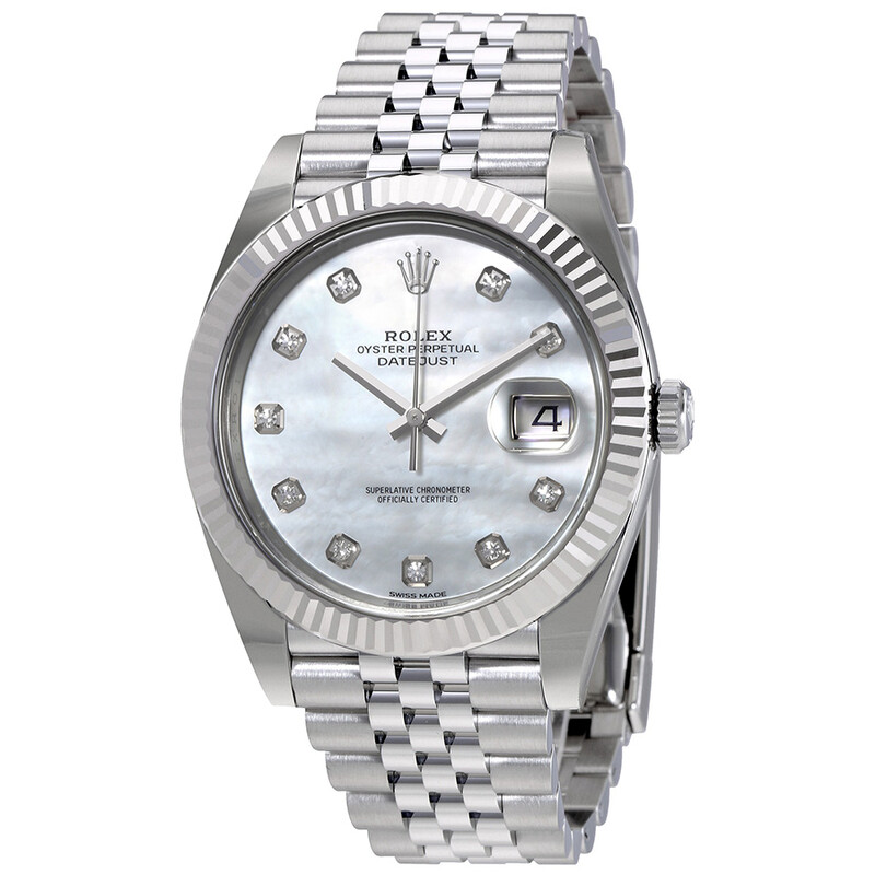 Rolex Oyster Perpetual Datejust White Mother Of Pearl  display picture 1