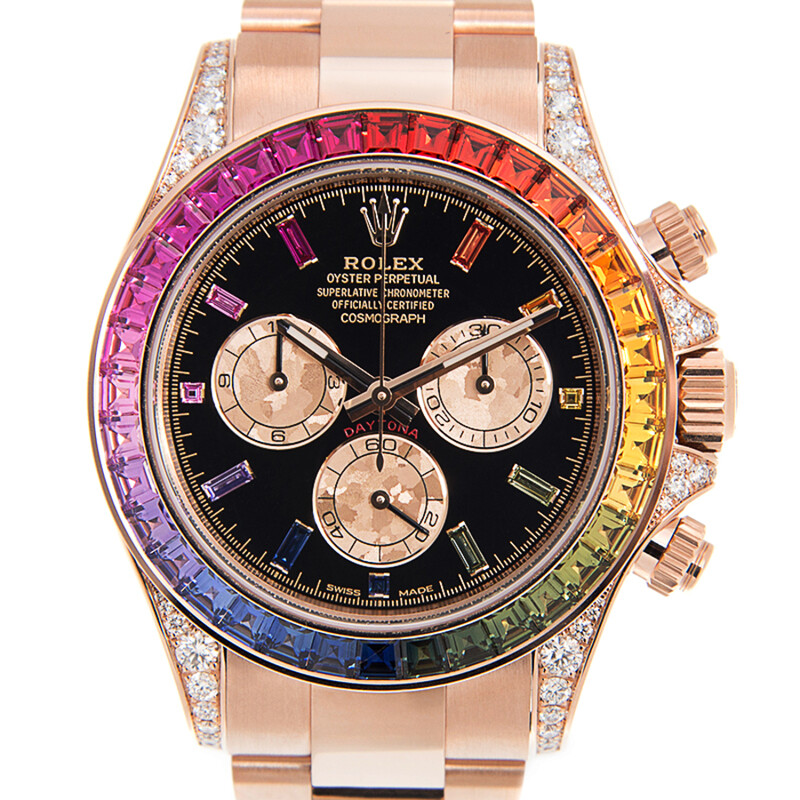 Rolex Rainbow Sapphire Daytona Chronograph Automatic Chronometer