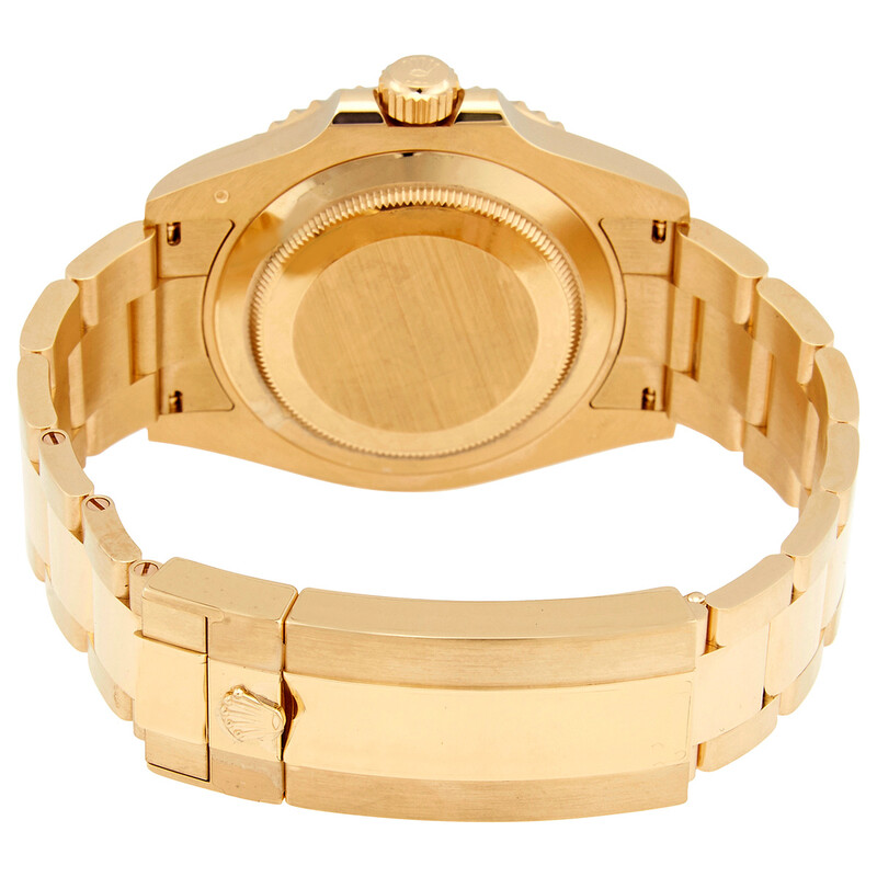 Rolex Submariner Blue Dial 18K Yellow Gold Oyster Bracelet
