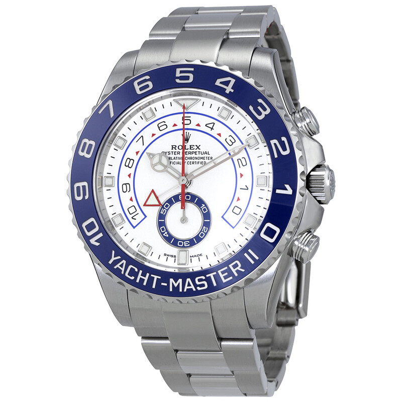 (即購入可)ROLEX Yacht-Master II 掛時計　ジャンク Rolex Yacht-Master II White Dial Automatic Men's Watch 116680-0002