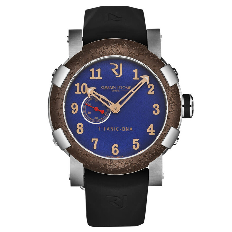 Romain Jerome Titanic Automatic Blue Dial Men's Watch RJTIAU