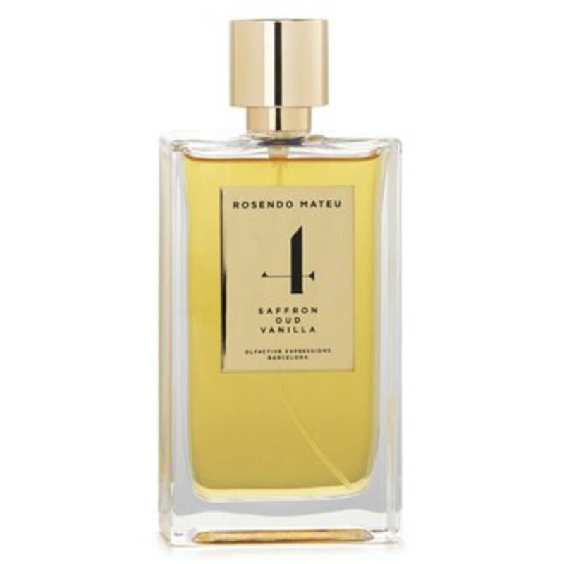 Rosendo Mateu Unisex 4 Saffron Oud Vanilla EDP Spray 3.4 oz