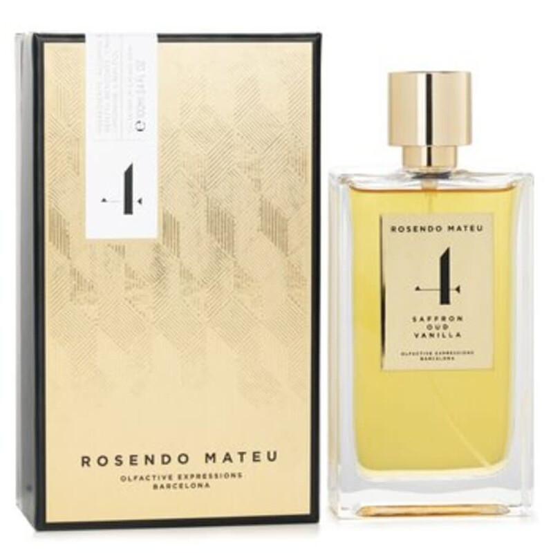 Rosendo Mateu Unisex 4 Saffron Oud Vanilla EDP Spray 3.4 oz