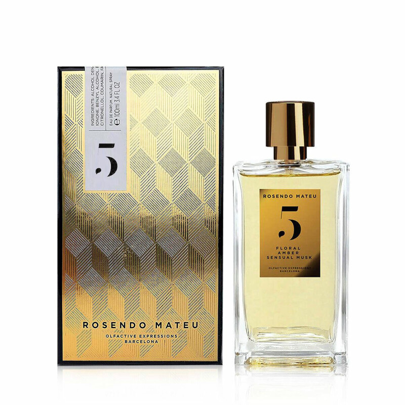 Rosendo Mateu Unisex No 5 Floral Amber Sensual Musk EDP Spray 3.4