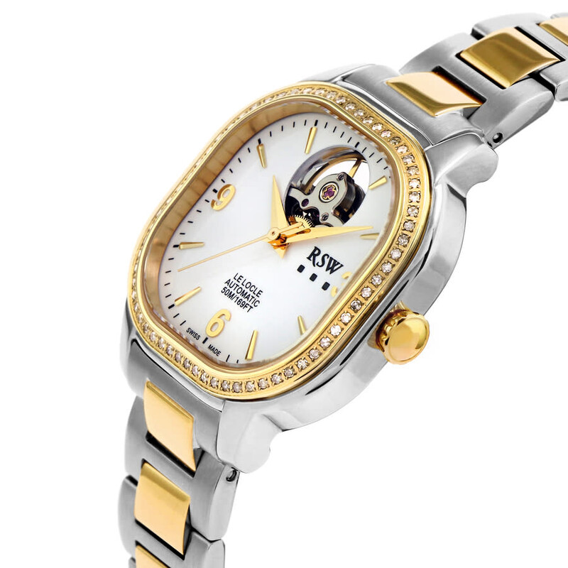 Rsw Le Locle Automatic White Dial Ladies Watch RSWLA122-SG-DD-1